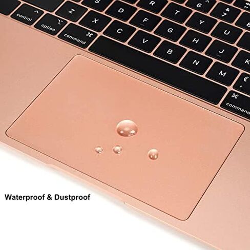 [2PCS] Trackpad Protector Skin for 2021 2020 MacBook Air 13 Inch A2337 M1 A2179 A1932 Touch Pad Cover Skin Anti-Scratch Anti-Water for MacBook Air 13 Inch A2337 A2179 A1932 Touch ID Accessories, Clear in Kuwait