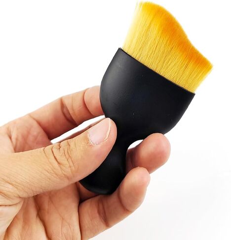 6PCS Car Interior Cleaning Tool Brush with Cover,Car Brush Car Detailing Brushes Interior Duster,Auto Interior Soft Bristles Cleaning Car Detailing Brush Dusting Tools,Scratch Free in Saudi Arabia