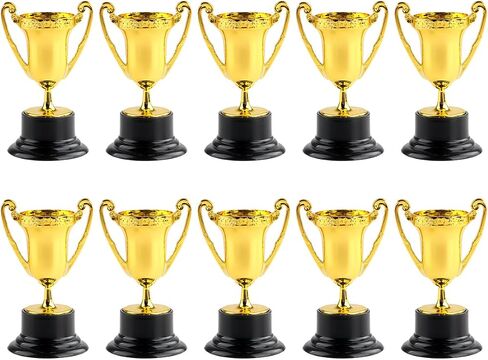 Plastic Golden Reward Trophies Super Mini Award Trophies Cup Competition Trophy Cup for Children in Saudi Arabia