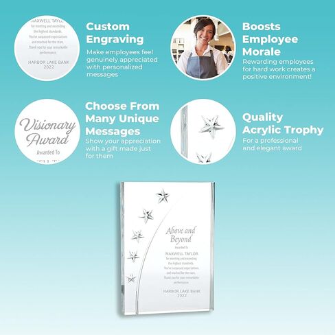 الكأس المحفورة - جائزة للموظفين - نقش شخصي يصل إلى ثلاثة أسطر واختيار الآية المكتوبة مسبقًا in Kuwait