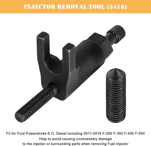 Fuel Injector Socket Set and Injector Removal Tool (3418) Fit for 6.7L Ford Powerstroke Diesel 2011-2018 F-250 F-350 F-450 F-550 in Saudi Arabia