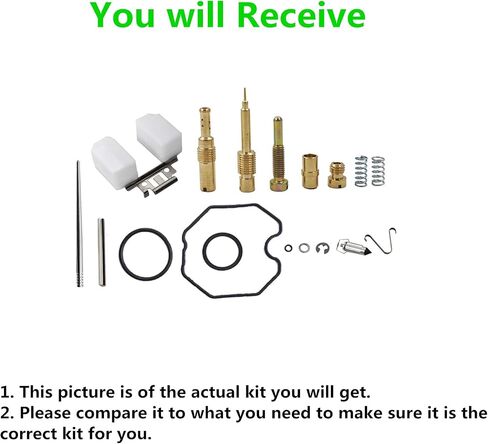 Carburetor Carb Repair Kit Replacements for Honda ATC185 ATC185S ATC200 Big Red 200 ATC200E Big Red 200 ATC200ES in Saudi Arabia