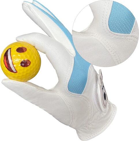 قفازات ياماتو للجولف للأطفال الصغار الصغار والأولاد والبنات زوج واحد من قفازات الجولف الاصطناعية المصنوعة من الألياف الدقيقة القابلة للتنفس لليد اليسرى واليمنى لعمر 4-13 سنة، هدية رائعة للجولف للأطفال in Kuwait