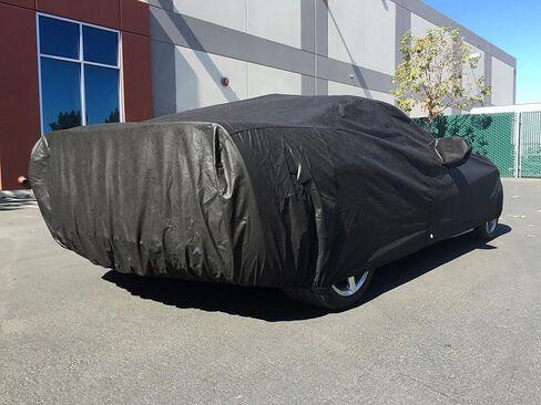 CarsCover مخصص صالح C5 1996-2004 تشيفي كورفيت غطاء سيارة لمدة 5 طبقة الثقيلة مقاوم للماء أسود Ultrashield in Saudi Arabia