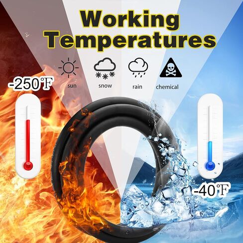 1/4’’ Id - 10 Ft NBR Fuel Line Hose, Flexible Black Rubber Marine Fuel Rubber Hose,Oil Gas Engines Tube for Lawn Mower Snowmobile Fuel Line in Saudi Arabia