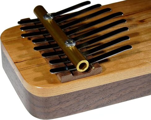 حرفي خماسي 8 نوتات من الجوز الأسود مع بيانو إبهام علوي من الكرز مصنوع في الولايات المتحدة الأمريكية in Kuwait