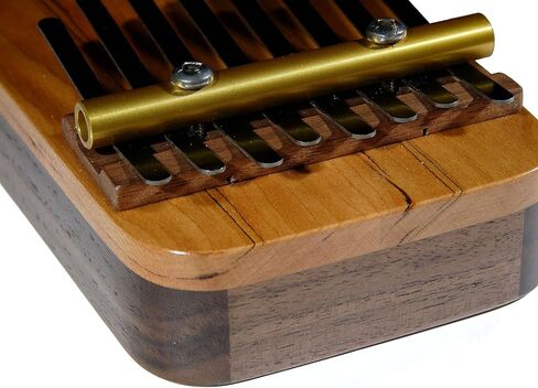 حرفي خماسي 8 نوتات من الجوز الأسود مع بيانو إبهام علوي من الكرز مصنوع في الولايات المتحدة الأمريكية in Kuwait