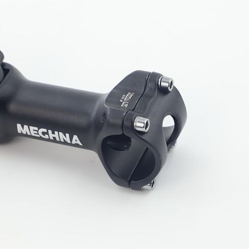 جذع دراجة قابل للتعديل، سبيكة ألومنيوم، 31.8 مم/ 1.25 بوصة لقطر المقود، 28.6 مم/ 1.125 بوصة للشوكة الأمامية، قابل للتعديل 0-120 درجة للدراجات، MTB، BMX، دراجة الطريق، أسود in Kuwait