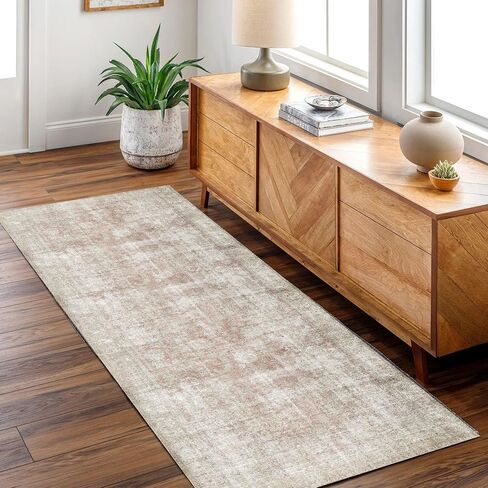 Doormat Runner Rug, Waterproof Area Rug for Hallways/Entryways, Vintage Adeline Runner 2'3''X3'6''| Rug Collective in Saudi Arabia
