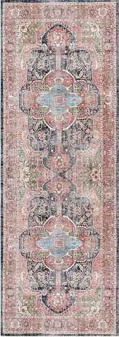 Doormat Runner Rug, Waterproof Area Rug for Hallways/Entryways, Vintage Adeline Runner 2'3''X3'6''| Rug Collective in Saudi Arabia