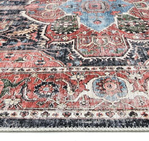 Doormat Runner Rug, Waterproof Area Rug for Hallways/Entryways, Vintage Adeline Runner 2'3''X3'6''| Rug Collective in Saudi Arabia