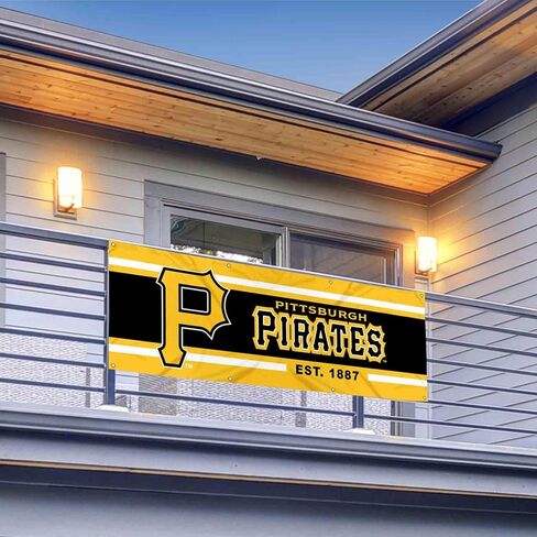 Pittsburgh Pirates Large 2x6 Foot Banner in Saudi Arabia
