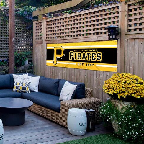 Pittsburgh Pirates Large 2x6 Foot Banner in Saudi Arabia