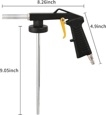 مسدس رش للطلاء السفلي من الهواء للطبقة السفلية المطاطية، ومقاوم للصدأ، وطلاء واقي من الرقائق in Kuwait