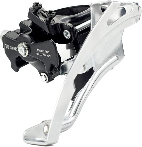 VG SPORTS 2/3 Speed Front Derailleurs Compatible with top or Bottom Routing for Road Bike MTB BMX with Adjust Clamp in Saudi Arabia