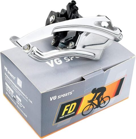 VG SPORTS 2/3 Speed Front Derailleurs Compatible with top or Bottom Routing for Road Bike MTB BMX with Adjust Clamp in Saudi Arabia