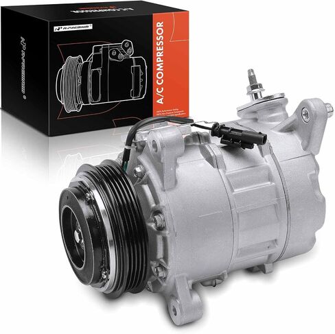 A-Premium Air Conditioner AC Compressor with Clutch Compatible with Chevrolet Silverado 1500 2019-2022, Silverado 2500/3500 HD 2020-2021 & GMC Sierra 1500 2019-2021, Sierra 2500/3500 HD 2020-2021 in Saudi Arabia