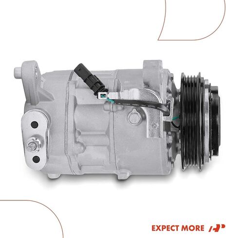 A-Premium Air Conditioner AC Compressor with Clutch Compatible with Chevrolet Silverado 1500 2019-2022, Silverado 2500/3500 HD 2020-2021 & GMC Sierra 1500 2019-2021, Sierra 2500/3500 HD 2020-2021 in Saudi Arabia