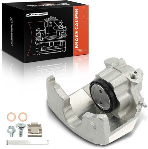 A-Premium Disc Brake Caliper Assembly Without Bracket Compatible with Ford Granada 1975-1980 & Lincoln Versailles 1977-1980 & Mercury Monarch 1975-1979 - Rear Left Driver Side in Saudi Arabia