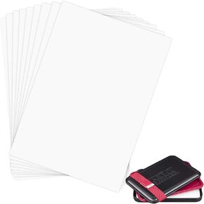 Wet Palette Refill Paper, 100 Sheets, Compatible with Army Painter Wet Palette, White, Paper, Art Deco