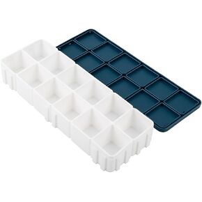 24 Cell Airtight Paint Palette Box Sealable Tray with Deep Wells for Watercolor Acrylic Oil Painting Paint Saver Palette with Cover for Artists and DIY Projects