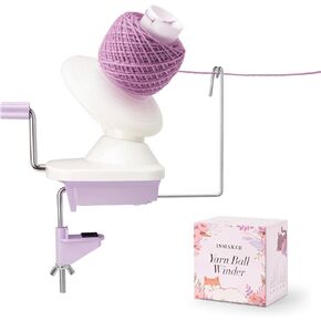 INMAKER Yarn Winder, Ball Winder for Crocheting & Knitting, Quick Install Portable Yarn Spinner, Essential Tool for Crafting Enthusiasts