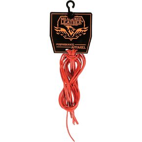 مجموعة من جلود Milwaukee Leather Universal من الأربطة الجلدية الدانتيل الجانبية ، مثالية لأي سترة - ألوان متعددة متوفرة