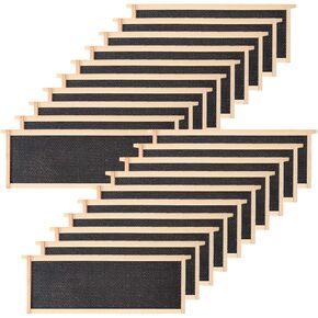 BeeCastle 20-Pack Waxed Foundation with Complete Unassembled Commercial Frames, 6-1/4-Inch (Black)