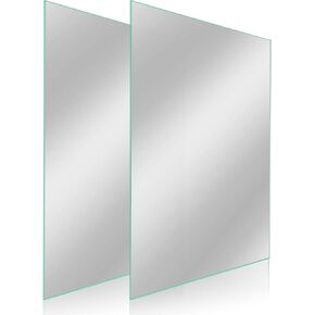 5x7 Glass Mirrors Replacement Glass Mirrors for Picture Frames – 5 x 7 Mirror Replacements for Frames – Ideal for Collages, Arts and Crafts, DIY Projects (5 x 7)