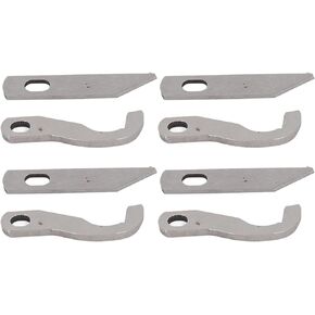 Overlock Blade Knife Upper and Lower Set, 8Pcs Serger Knife for 925D 929D 935D 1034D PL1500 Parts Sewing Machine Parts & Accessories