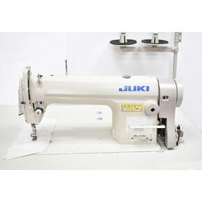 Juki DDL-8100e ECONOMIC Lockstitch Industrial Sewing Machine, White, Single Needle, Up to 4500 Stitches per Minute, Assembly Required