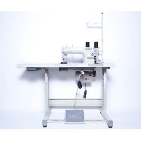 Industrial Sewing Machine Juki DDL-8700 Lockstitch Sewing Machine with Ergonomic Chair + Servo Motor + Table Stand Cut Juki DDL8700 Combo + LED Lamp Commercial Grade Sewing Machine