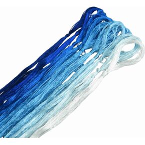 Mulberry Silk Floss Embroidery Thread Floss-Cross Stitch Threads China Silk Woven Jewelry Threads DIY Sewing Kits (115)