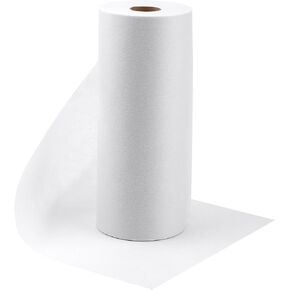 White Lightweight Fusible Interfacing for Sewing: 11.6" X 109yd Interfacing Fabric for Sewing, Iron-On Non-Woven Single-Sided Interfacing for Crafts, Quilting Supplies
