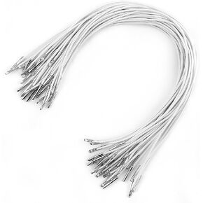 30pcs loop chors loop loop stress ، حزام سلك الذقن الأبيض القبعة مع نهايات معدنية ناعمة تمتد على حبل الخيط حزام موسع للحفلات شارات قبعة الحفلات 11.8 بوصة