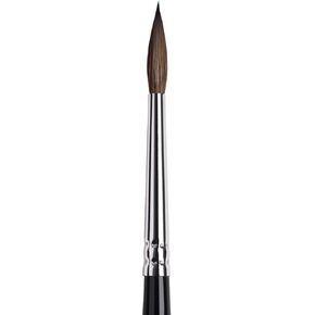 Kolinsky Sable Brushes Miniature Professional Fine Detail Micro Paint Brush for Watercolor, Acrylic, Oil, Model, Paint by Numbers Round Shape Size #2