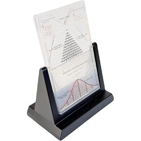 Desk Galton Board, Physical Experiment Model Galton Board, with Bell Curve, Effective Statistical Law Demonstration, for Physics and Education