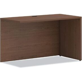 HON Mod Return Shell, Reversible (Left or Right), 48w x 24d x 29h, Sepia Walnut
