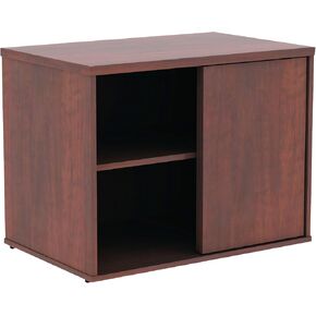 Alera Ale Open Open Open Low Storage Cabinet Credenza ، 29 1/2 × 19 1/8x 22 7/8 ، Cherry