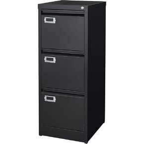 2 Drawer File Cabinet with Lock Vertical Filing Storage Cabinet Office Home Steel Vertical File Cabinets for Letter Size File Cabinet Locked,Assembly Required