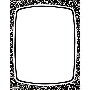 Teacher Created Resources Cool for School Composition Computer Paper (TCR9309)