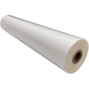 INTBUYING BOPP Glossy Thermal Roll Laminating Film for A2 Laminating Machine Hot Roll Laminating Film 1 Roll 656FT x 17.3IN Compatible Paper PVC PET Film Aluminum Sheet