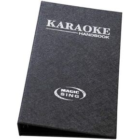 Magic Sing Chip Song Book/Song List Binder