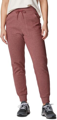 Columbia Women's Calico Basin Fleece Jogger, Black Heather, X-Small in Saudi Arabia