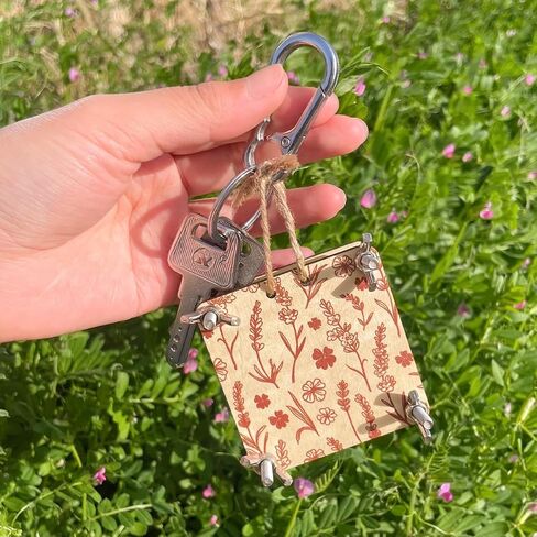 Happinit Pocket Flower Press, Small Flowers Press Kit, Micro Flower Pressing, Mini Plant Preservation Kit for Arts and Crafts Lovers (Gold) in Saudi Arabia