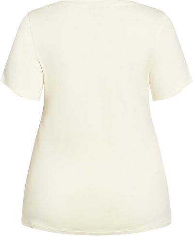 EVANS Women's Plus Size Top V Neck Ess E in Saudi Arabia