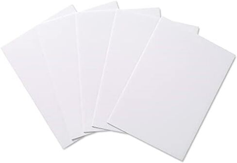 Lefranc & Bourgeois Colouring Cardboard, Cotton, White, 5 x 5cm-Malpappe in Saudi Arabia