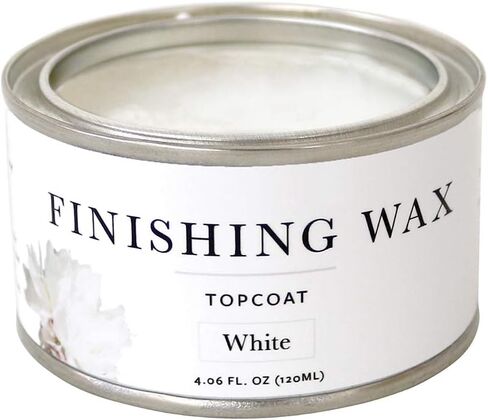Jolie Finish Wax - طلاء المعطف العلوي الواقي - استخدم على الأثاث الداخلي والخزائن والجدران والديكور المنزلي - خالي من الرائحة ، غير خطير - بني - 120 مل in Saudi Arabia
