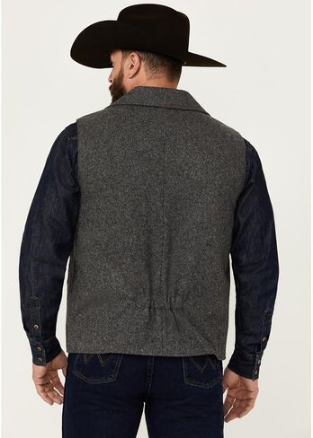 Panhandle Men's Solid Montana Vest, Charcoal, Medium for Outdoor Enthusiasts in Saudi Arabia