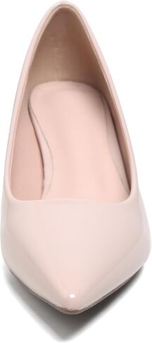 Women's Low Kitten Heel Pumps Classic Fashion Dress Pumps Simple Heeled Shoes for Office Work in Kuwait